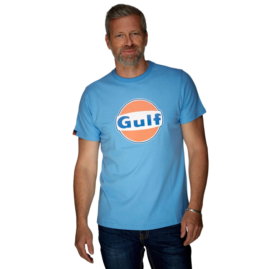 GrandPrix Originals Men's Gulf Classic T-Shirt - Blue/Navy T-shirts GrandPrix Originals USA S Blue 