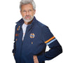 GrandPrix Originals Men's Gulf Hybrid Full Zip Jacket - Light Blue/Navy Jackets GrandPrix Originals USA S Navy 