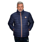 GrandPrix Originals Men's Gulf Reversible Puffer Jacket- Gulf Blue/Navy Jackets GrandPrix Originals USA 