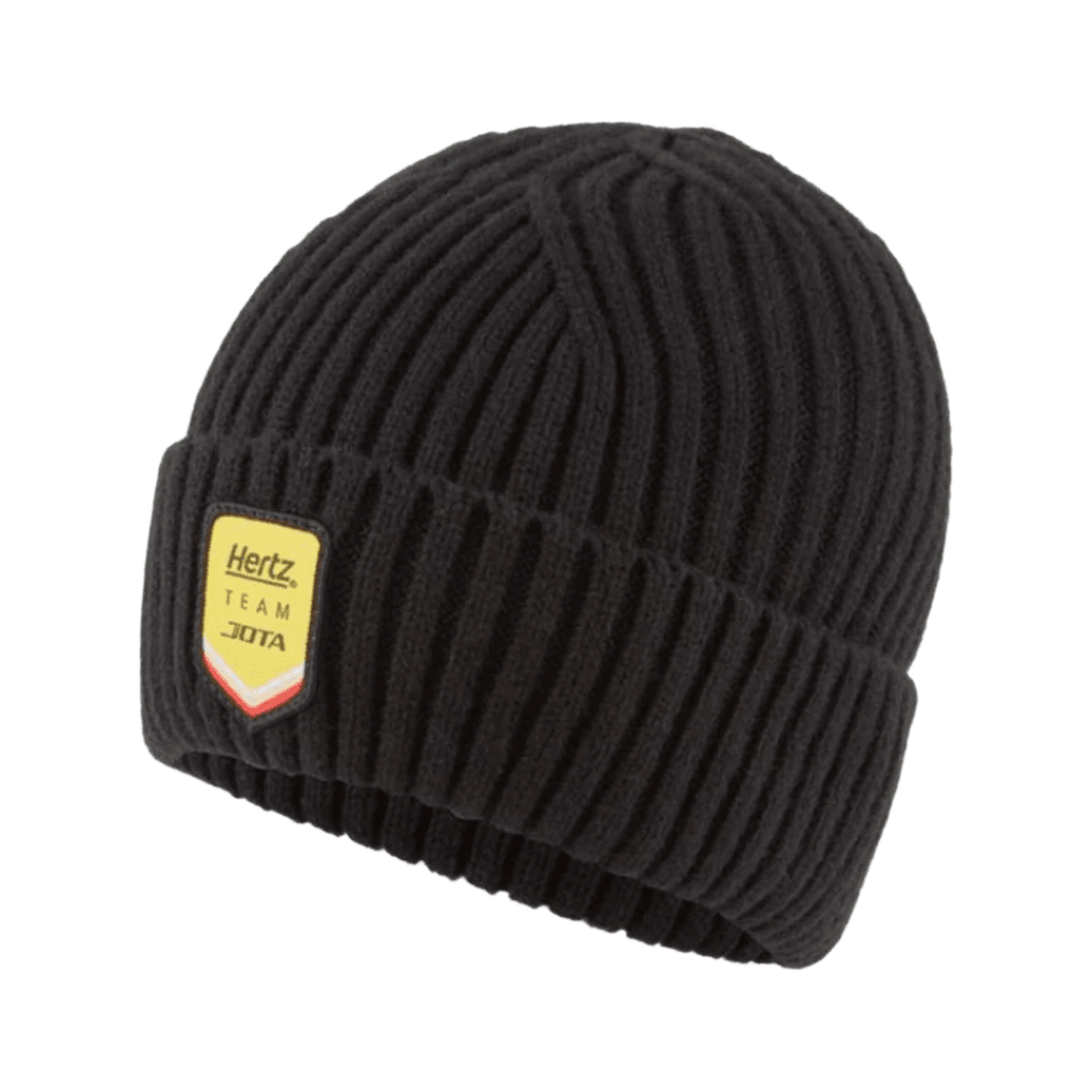 Hertz Team Jota WEC Knitted Beanie Hat - Black Hats Hertz 