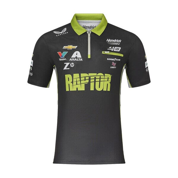 Hendrick Motorsport William Byron #24 Raptor Polo Shirt - Black Polos Hendrick Motorsport 