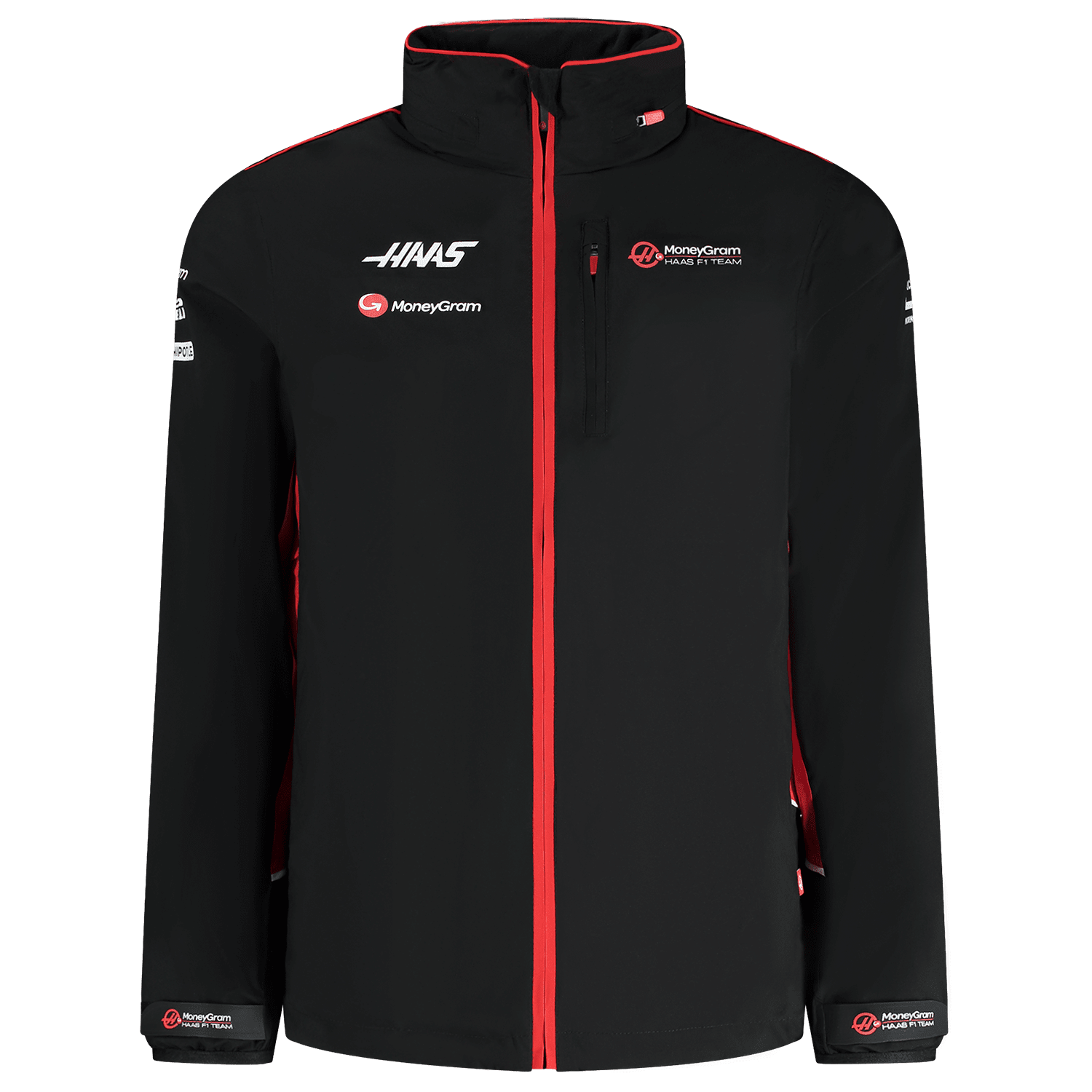 Haas Racing F1 2024 Team Lightweight Rain Jacket - Black – CMC