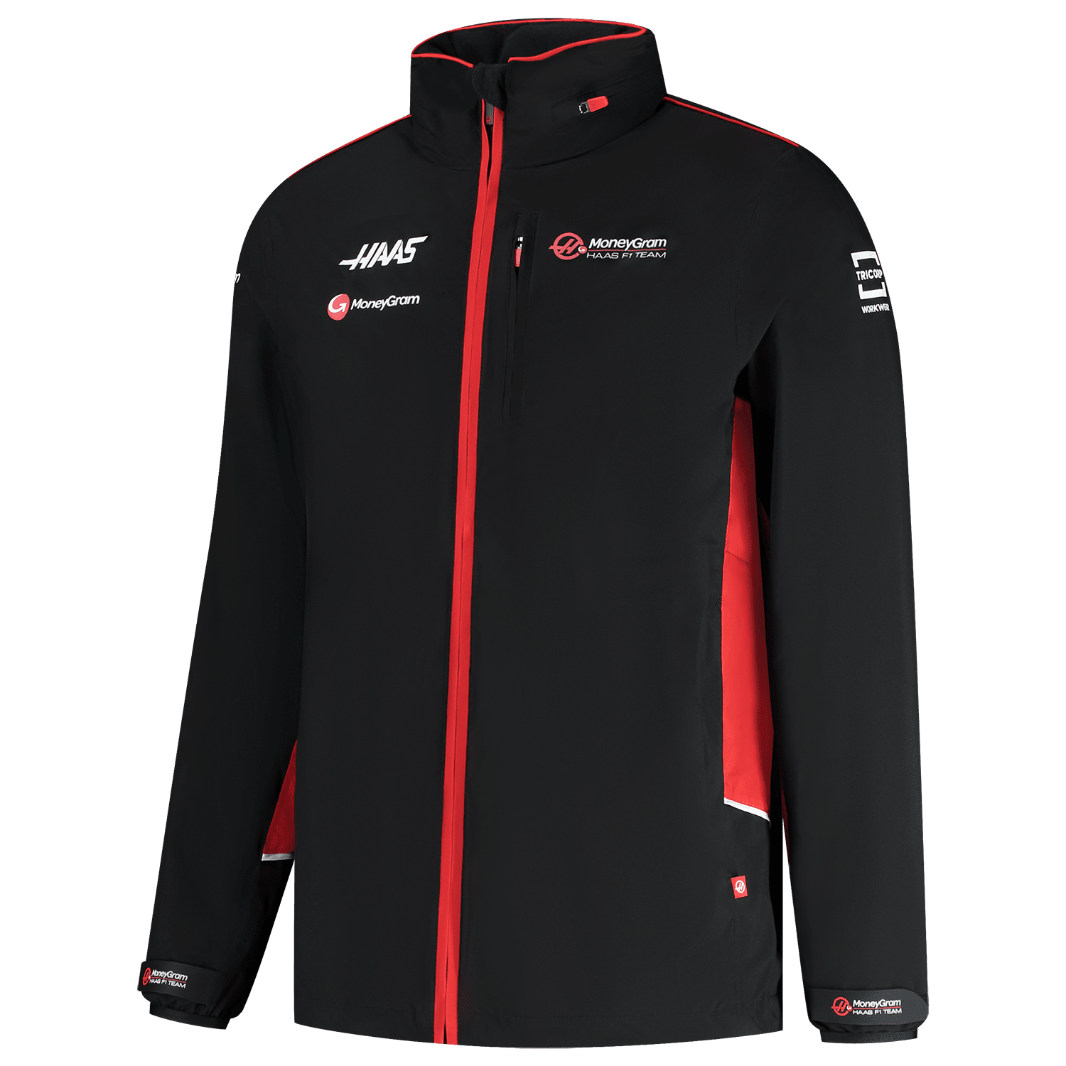 Haas Racing F1 2024 Team Lightweight Rain Jacket - Black – CMC