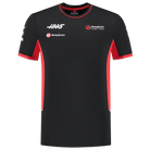 Haas Racing F1 2024 Team Fitted T-Shirt - Black T-shirts Haas F1 Racing Team 