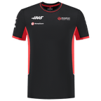 Haas Racing F1 2024 Team Fitted T-Shirt - Black T-shirts Haas F1 Racing Team 