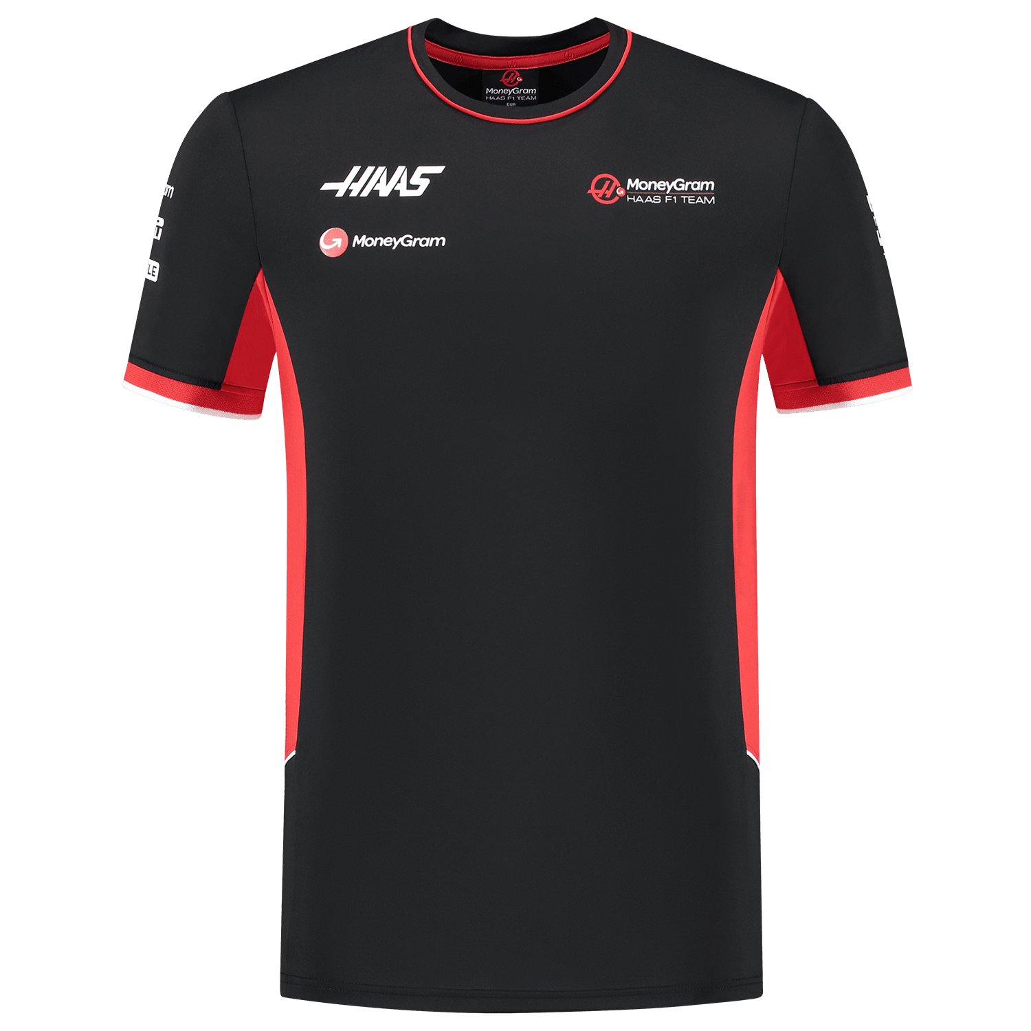 Haas Racing F1 2024 Team Fitted T-Shirt - Black T-shirts Haas F1 Racing Team 