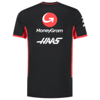 Haas Racing F1 2024 Team Fitted T-Shirt - Black T-shirts Haas F1 Racing Team 