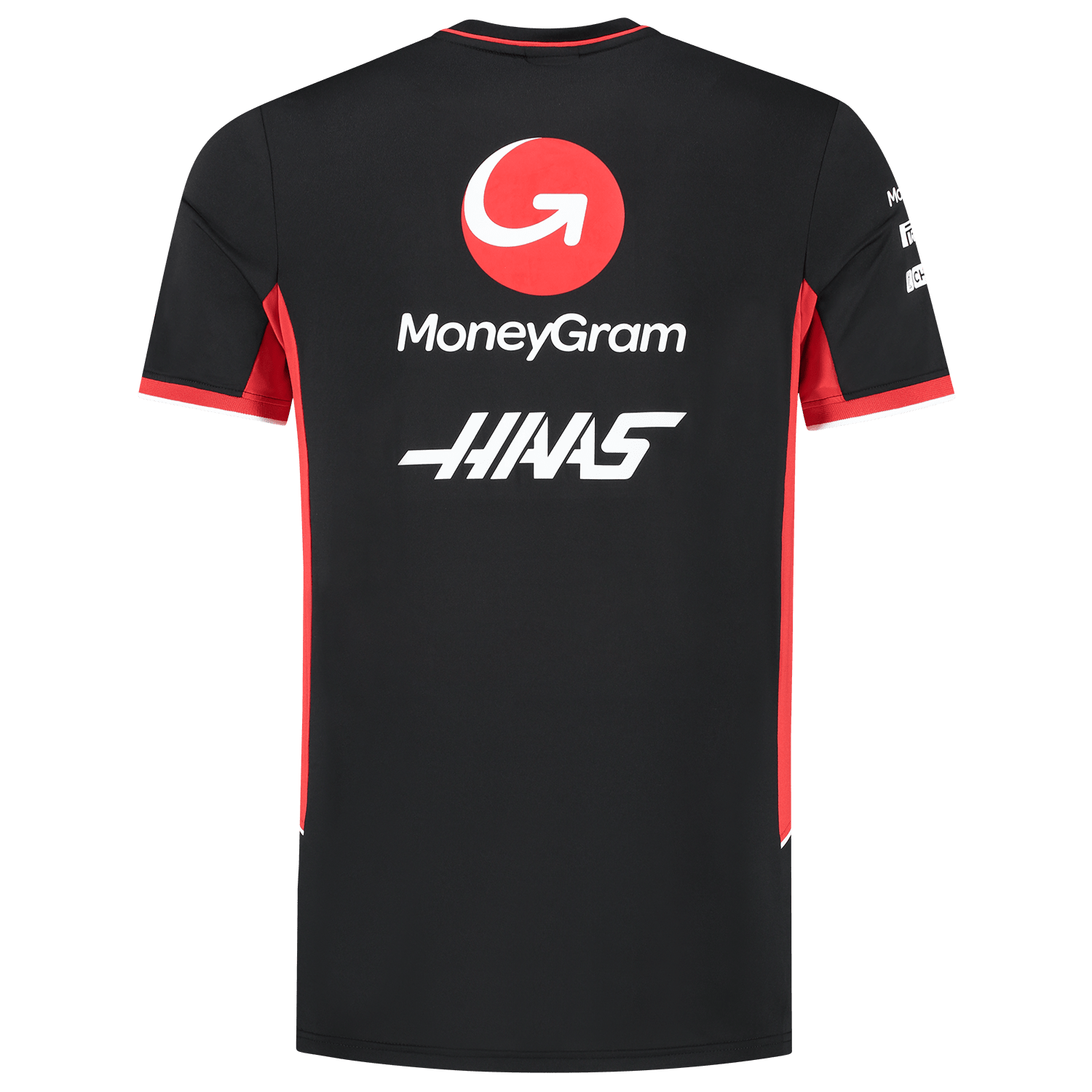 Haas Racing F1 2024 Team Fitted T-Shirt - Black T-shirts Haas F1 Racing Team 
