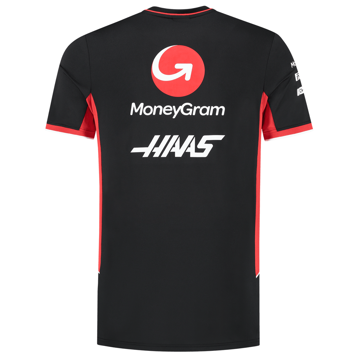 Haas Racing F1 2024 Team Fitted T-Shirt - Black T-shirts Haas F1 Racing Team 
