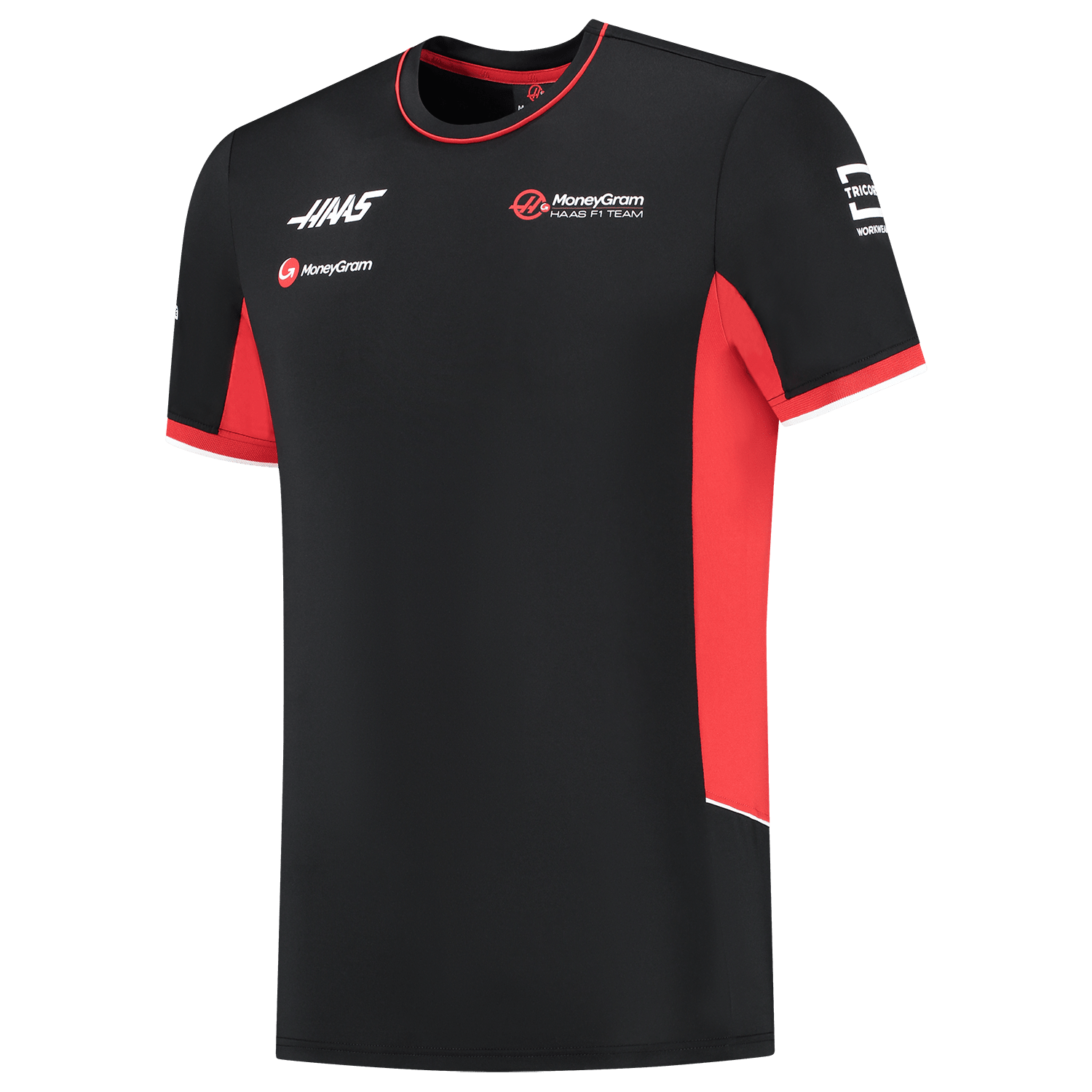 Haas Racing F1 Team Fitted T-Shirt - Black – CMC Motorsports® Haas Racing F1 Team Fitted T-Shirt - Black – CMC Motorsports®