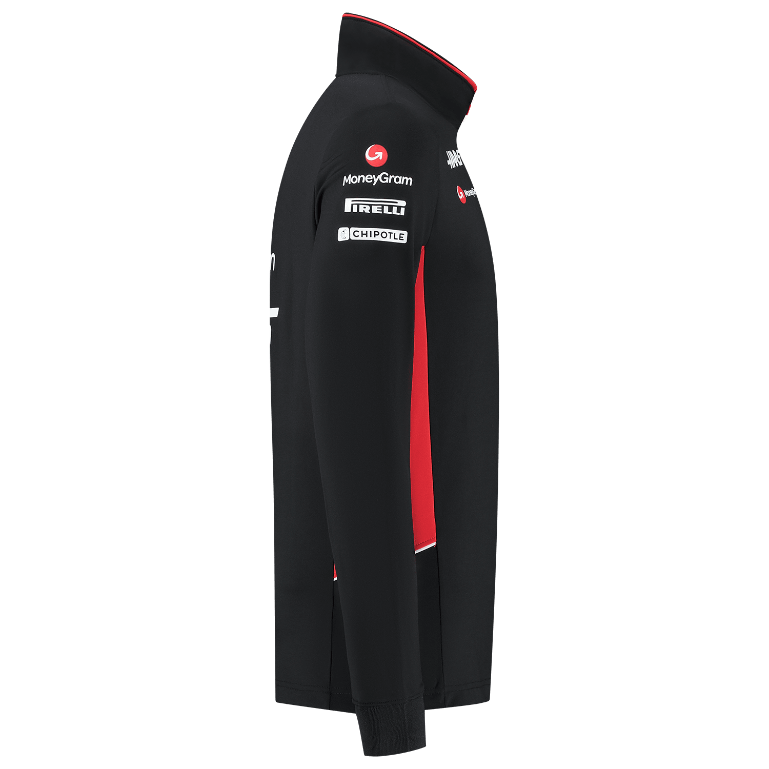 Haas Racing F1 Team 1/4 Zip Fitted Sweater - Black – CMC Motorsports®