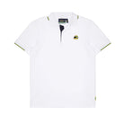 Ayrton Senna F1 Helmet Polo Shirt - Blue/White Polos Ayrton Senna XS White 