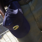 Ayrton Senna F1 Helmet Washed Hat - Navy Hats Ayrton Senna 