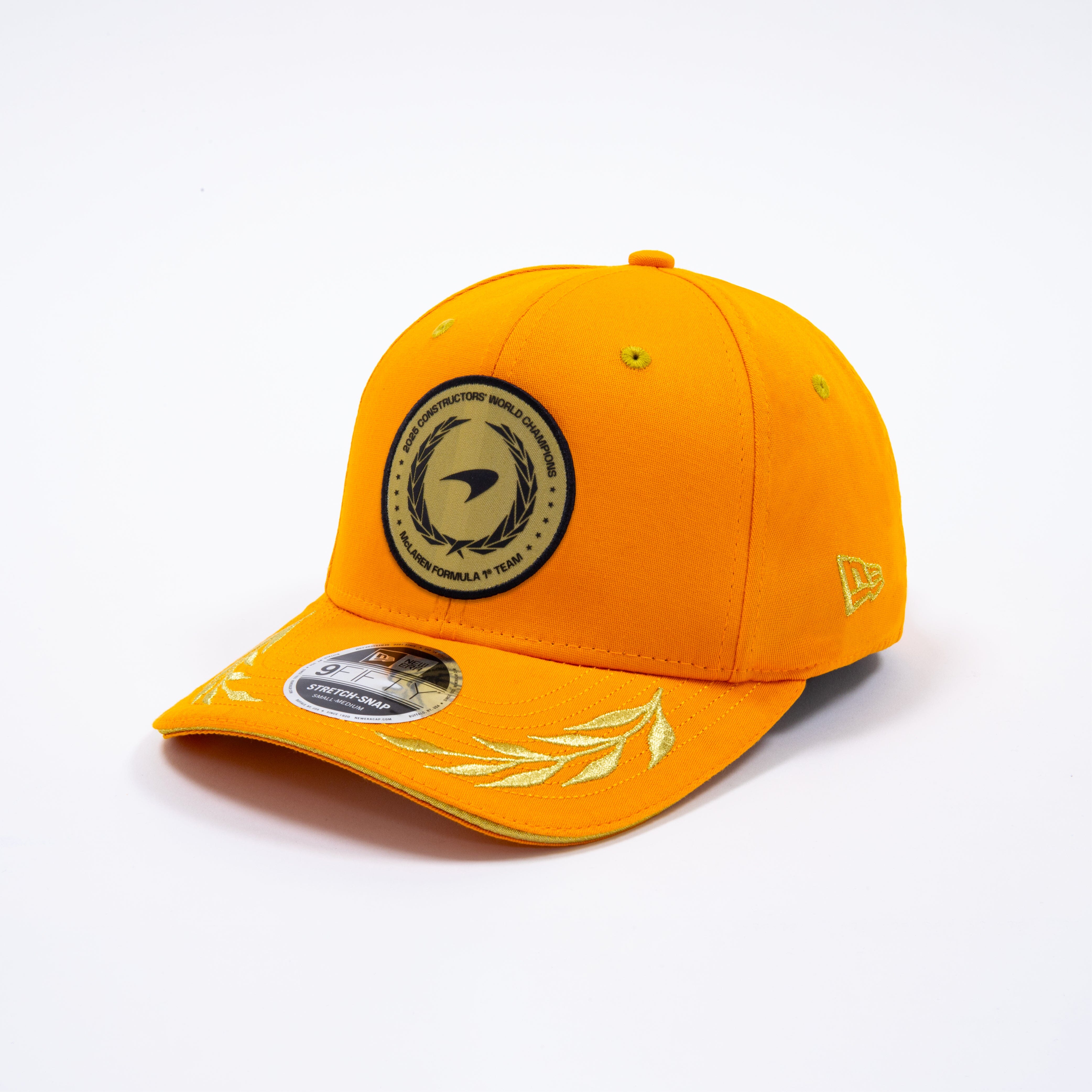 McLaren Racing F1 New Era 9Fifty 2025 Constructors Championship Team Hat - Papaya Hats McLaren 