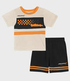 McLaren F1 x Outerstuff Kids T-Shirt & Shorts Set - Youth Black T-shirts McLaren-Castore 