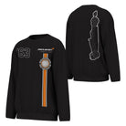 McLaren F1 x Outerstuff Men's Race Life Style Fleece Crew Sweatshirt - Black Sweatshirt McLaren-Castore 