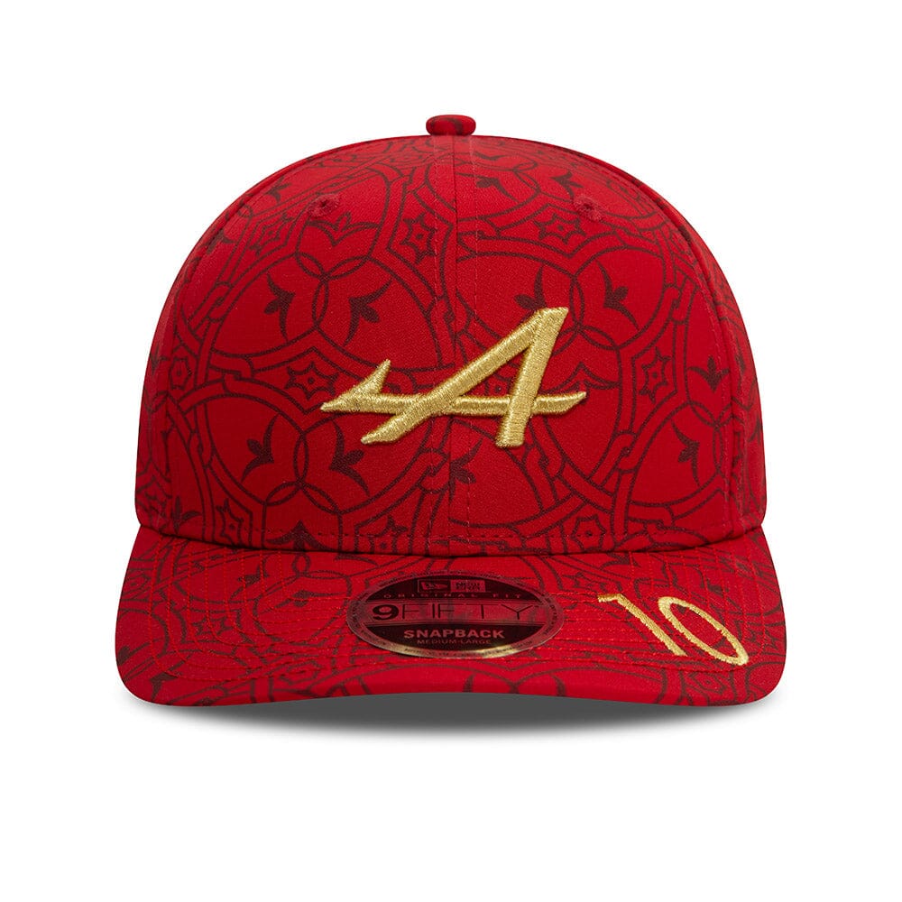 Alpine Racing F1 2024 New Era 9Fifty Special Edition Pierre Gasly China GP Team Hat - Red Hats Alpine 