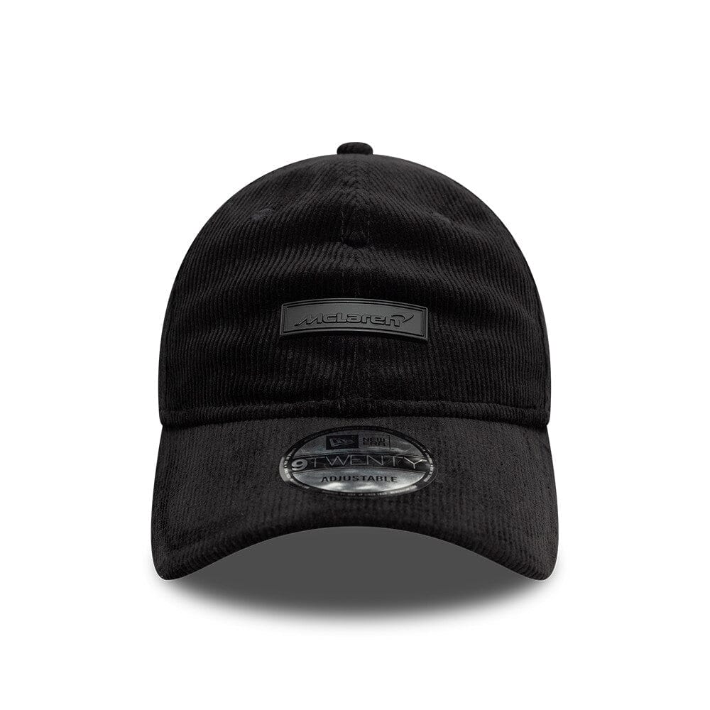McLaren Racing New Era 9Twenty Corduroy Hat - Black Hats McLaren-Castore 