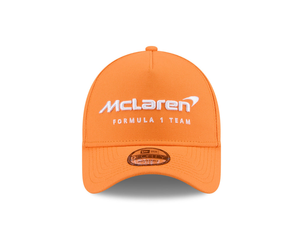 McLaren Racing New Era 9Forty Essentials Hat - Orange Hats McLaren-Castore 