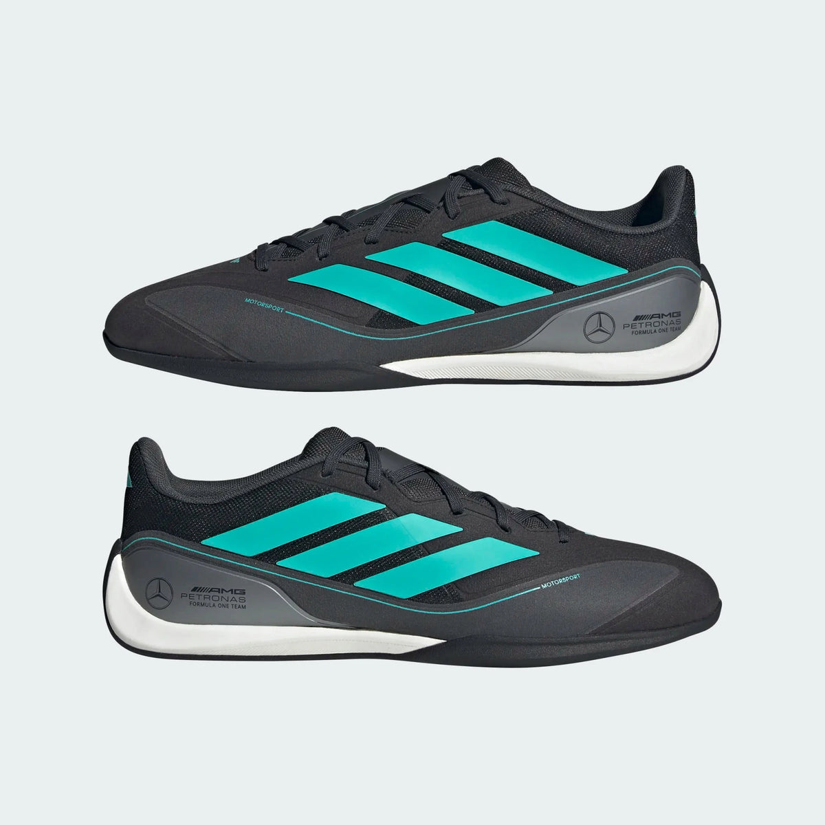 Mercedes - AMG Petronas Formula One Adidas Feroza Racing Trainers - Bl ...