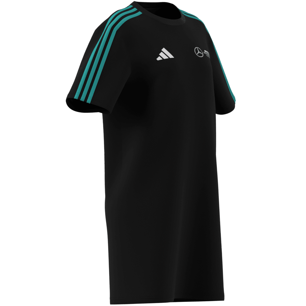 adidas Women's Mercedes AMG Petronas Formula One Team Dress - BLACK/WHITE / 2XL adidas Women's Mercedes AMG Petronas Formula One Team Dress - BLACK/WHITE / 2XL