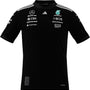 Mercedes - AMG Petronas Formula One 2025 Men's Team Driver Jersey - Black/White T-shirts Mercedes AMG Petronas XS Black 