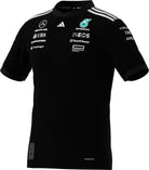 Mercedes - AMG Petronas Formula One 2025 Men's Team Driver Jersey - Black/White T-shirts Mercedes AMG Petronas 
