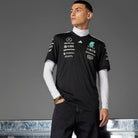 Mercedes - AMG Petronas Formula One 2025 Men's Team Driver Jersey - Black Polos Mercedes AMG Petronas 