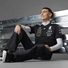 Mercedes - AMG Petronas Formula One 2025 Men's Team Driver Jersey - Black Polos Mercedes AMG Petronas 
