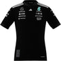 Mercedes - AMG Petronas Formula One 2025 Kids Team Driver Jersey - Black/White T-shirts Mercedes AMG Petronas XS Black 
