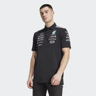 Mercedes - AMG Petronas Formula One 2025 Men's Team Polo Shirt - White/Black Polos Mercedes AMG Petronas 