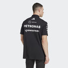 Mercedes - AMG Petronas Formula One 2025 Men's Team Polo Shirt - White/Black Polos Mercedes AMG Petronas 