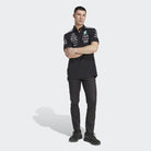 Mercedes - AMG Petronas Formula One 2025 Men's Team Polo Shirt - White/Black Polos Mercedes AMG Petronas 