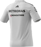 Mercedes - AMG Petronas Formula One 2025 Men's Team Driver Jersey - Black/White T-shirts Mercedes AMG Petronas 