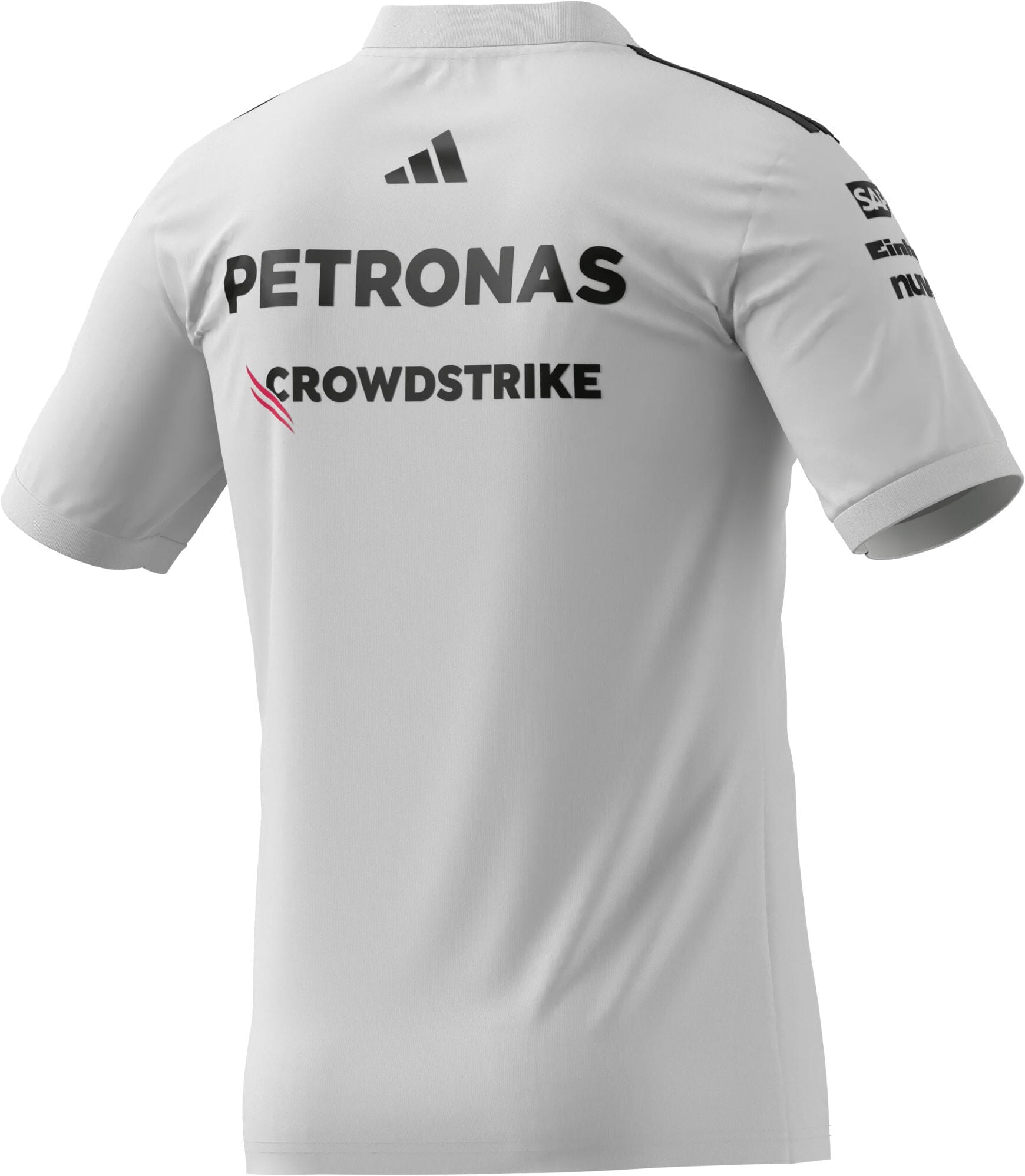 Mercedes - AMG Petronas Formula One 2025 Men's Team Driver Jersey - Black/White T-shirts Mercedes AMG Petronas 