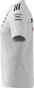 Mercedes - AMG Petronas Formula One 2025 Men's Team Driver Jersey - Black/White T-shirts Mercedes AMG Petronas 