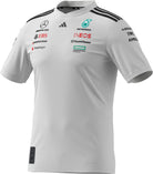 Mercedes - AMG Petronas Formula One 2025 Men's Team Driver Jersey - Black/White T-shirts Mercedes AMG Petronas 