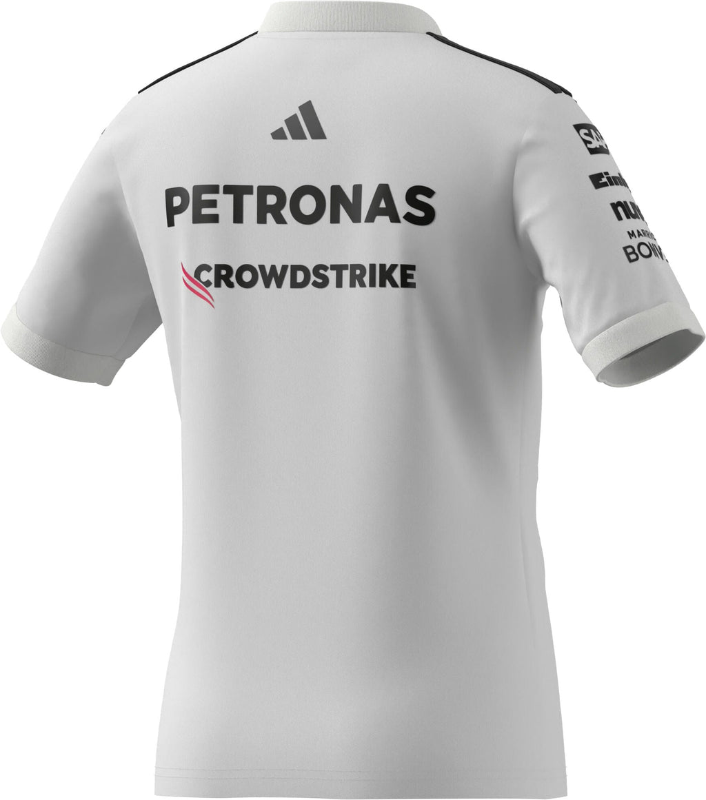 Mercedes - AMG Petronas Formula One 2025 Kids Team Driver Jersey - Black/White T-shirts Mercedes AMG Petronas 