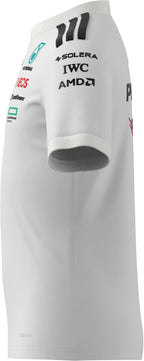 Mercedes - AMG Petronas Formula One 2025 Kids Team Driver Jersey - Black/White T-shirts Mercedes AMG Petronas 