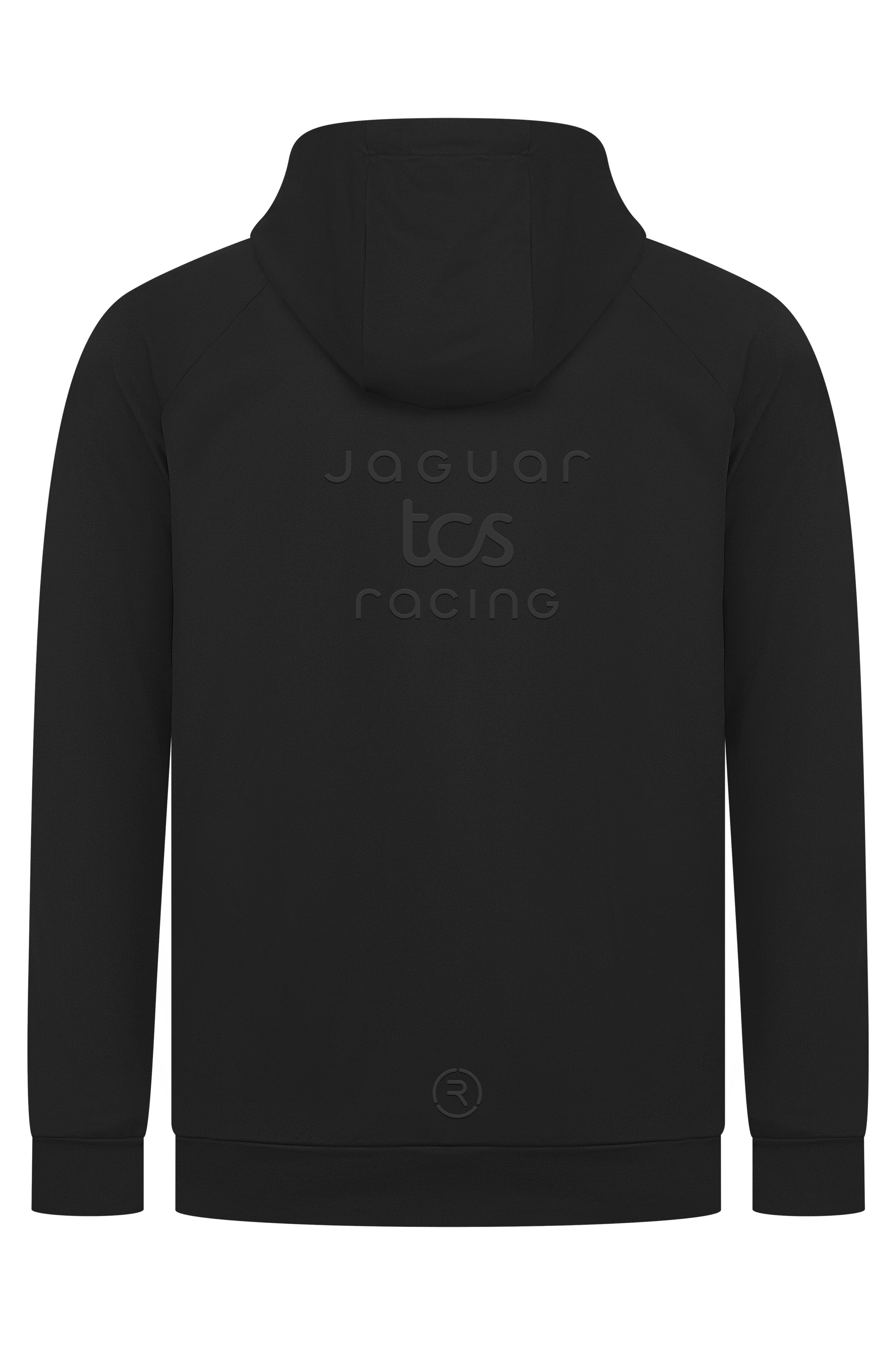 Jaguar Formula E S12 x Reflo Travel Hoodie - Black Hoodies Jaguar Formula E 