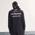 Mercedes - AMG Petronas Formula One 2026 Men's Team Long Sleeve Polo Shirt - Black Polos Mercedes AMG Petronas 