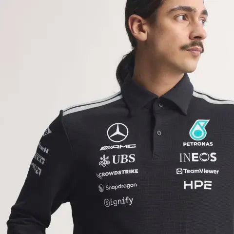 2026メルセデスAMG ポロシャツF1 Lサイズ Men's 2026 Team Polo Shirt