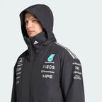 Mercedes - AMG Petronas Formula One 2026 Men's Team Jacket - Black Jackets Mercedes AMG Petronas 
