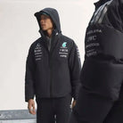 Mercedes - AMG Petronas Formula One 2026 Men's Team Jacket - Black Jackets Mercedes AMG Petronas 