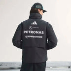 Mercedes - AMG Petronas Formula One 2026 Men's Team Jacket - Black Jackets Mercedes AMG Petronas 