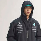 Mercedes - AMG Petronas Formula One 2026 Men's Team Jacket - Black Jackets Mercedes AMG Petronas 