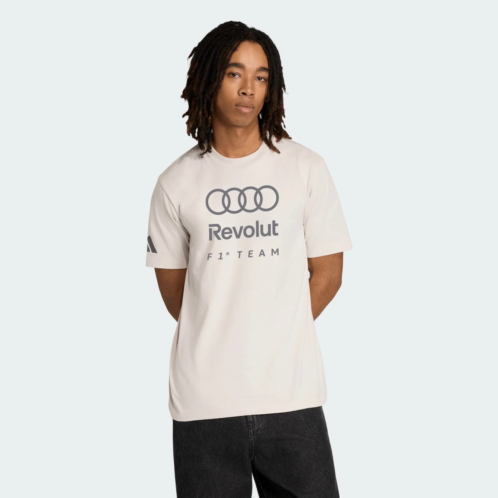 Audi Formula One Men's DNA Graphic T-Shirt - White T-shirts Audi F1 