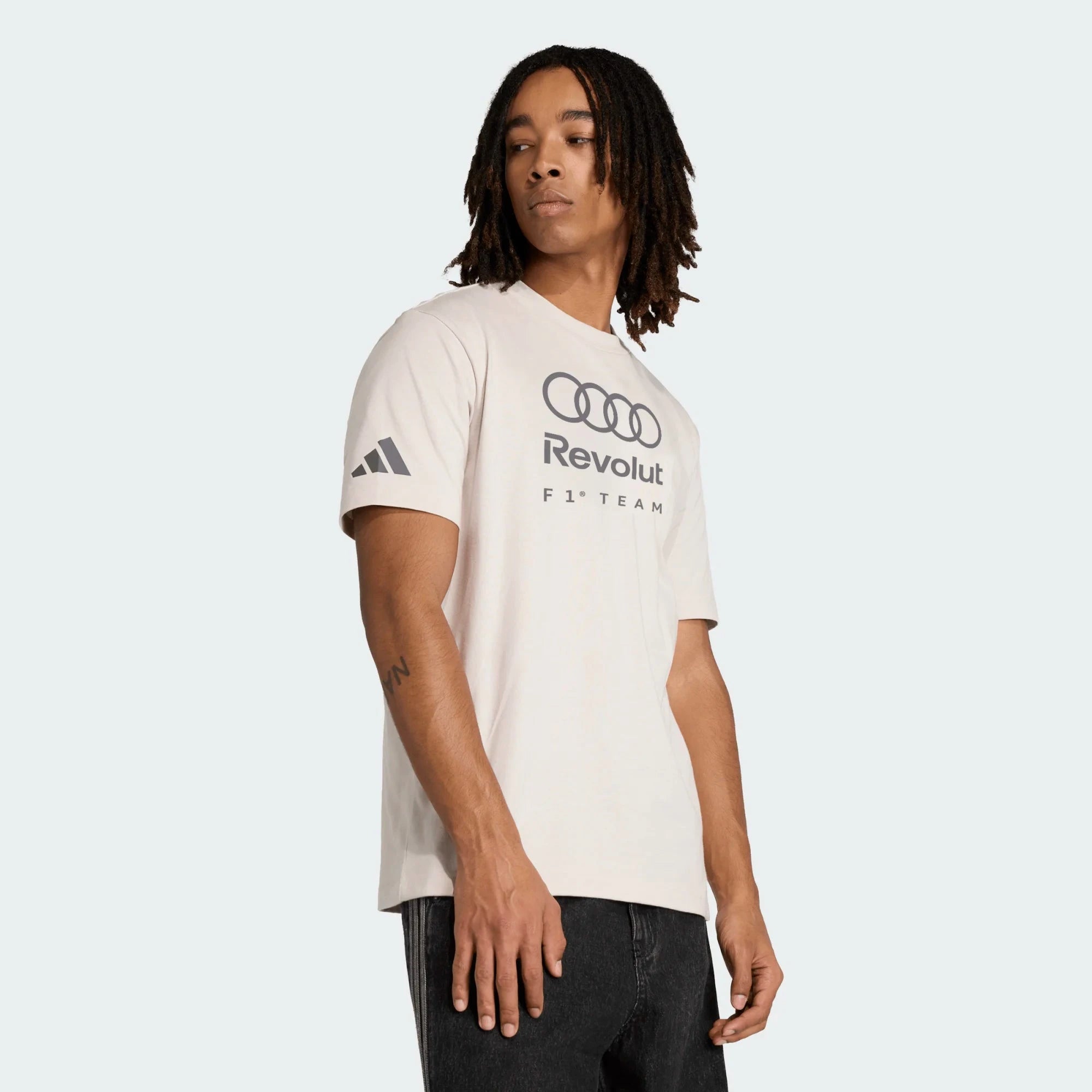 Audi Formula One Men's DNA Graphic T-Shirt - White T-shirts Audi F1 