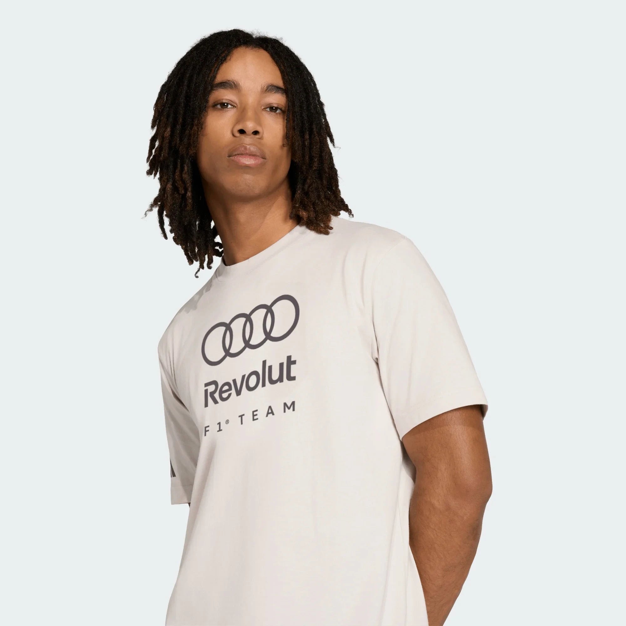 Audi Formula One Men's DNA Graphic T-Shirt - White T-shirts Audi F1 