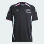 Audi Formula One Men's 2026 Special Edition Miami GP Team Driver Jersey - Black T-shirts Audi F1 